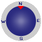 Wunderground gadget compass